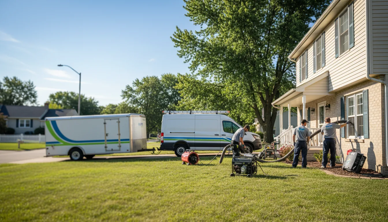 Flooded Basement Restoration And Cleanup With Repair in Rising City, NE near me